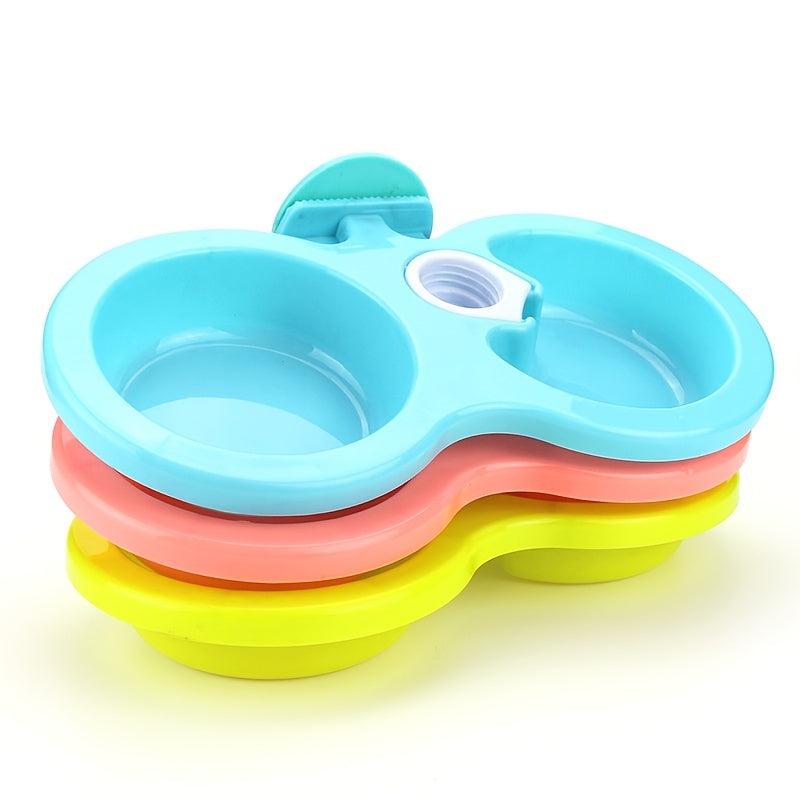 Colorful Hanging Double Bowl for Small/Medium Pets
