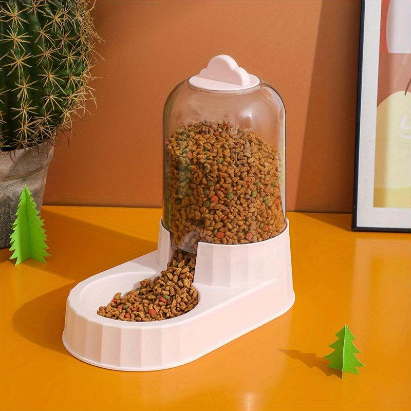 Automatic Cat Food and Water Dispenser for Easy Feeding