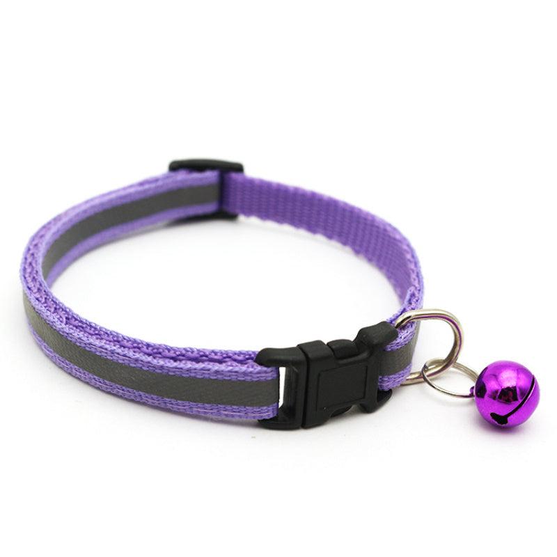 Reflective Cat Collar with Bell for Nighttime Safety