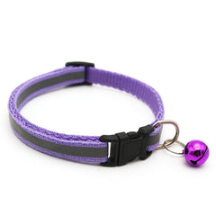 Reflective Cat Collar with Bell for Nighttime Safety