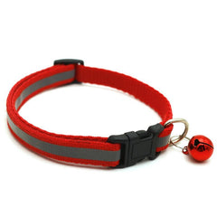 Reflective Cat Collar with Bell for Nighttime Safety