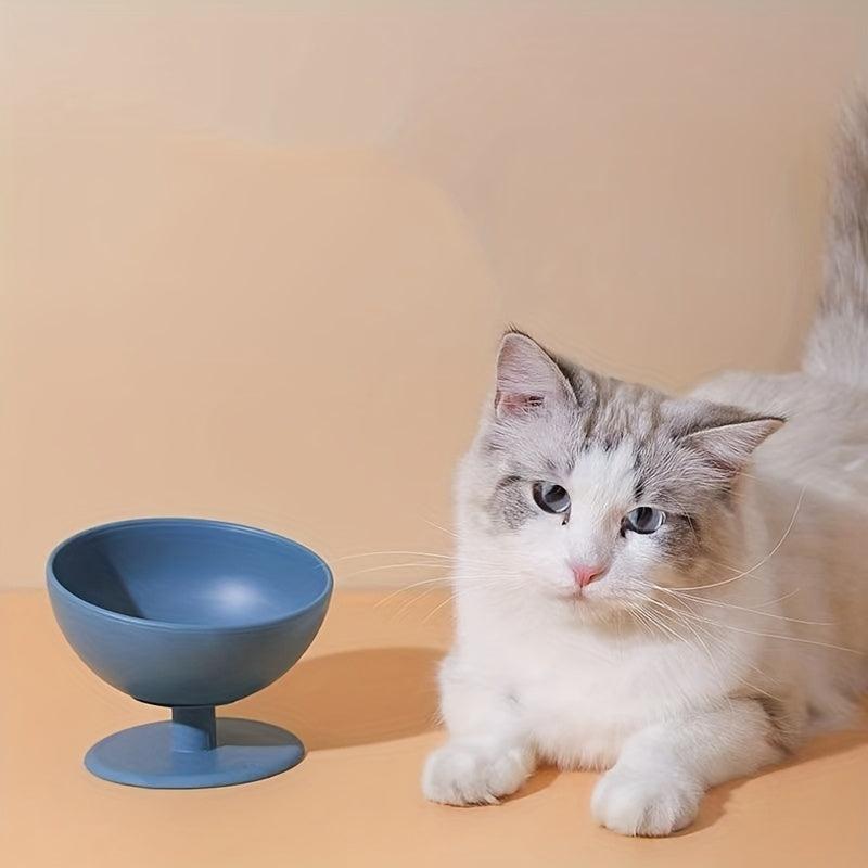 Raised Pet Bowl for Cats & Small Dogs - Elevated Feeding Dish