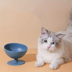 Raised Pet Bowl for Cats & Small Dogs - Elevated Feeding Dish