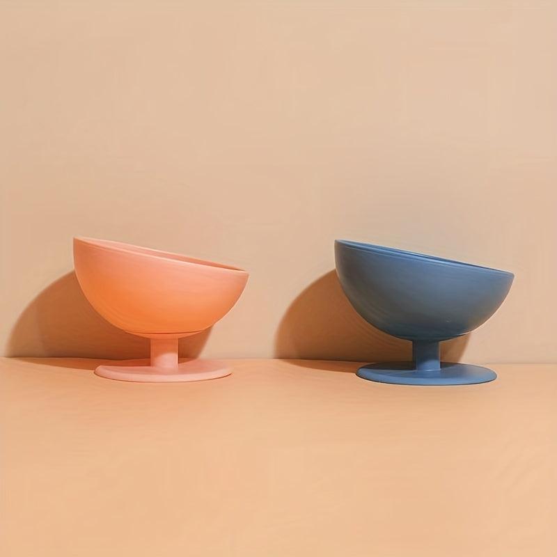 Raised Pet Bowl for Cats & Small Dogs - Elevated Feeding Dish