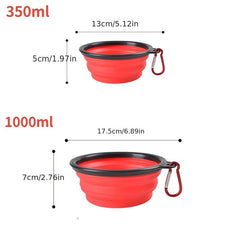 Collapsible Pet Bowl Portable 1000ml