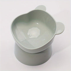 Elevated Pet Food Bowl for Healthy Neck Posture in Pets
