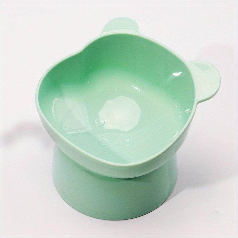 Elevated Pet Food Bowl for Healthy Neck Posture in Pets
