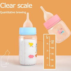 Pet Feeding Bottle with Soft Silicone Nipple