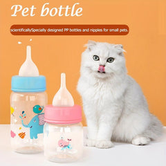 Pet Feeding Bottle with Soft Silicone Nipple