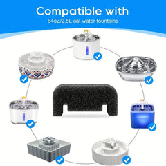 8 Pack Cat Water Fountain Filter Replacement