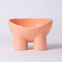 Elevated Cat Food And Water Bowl Neck Protector