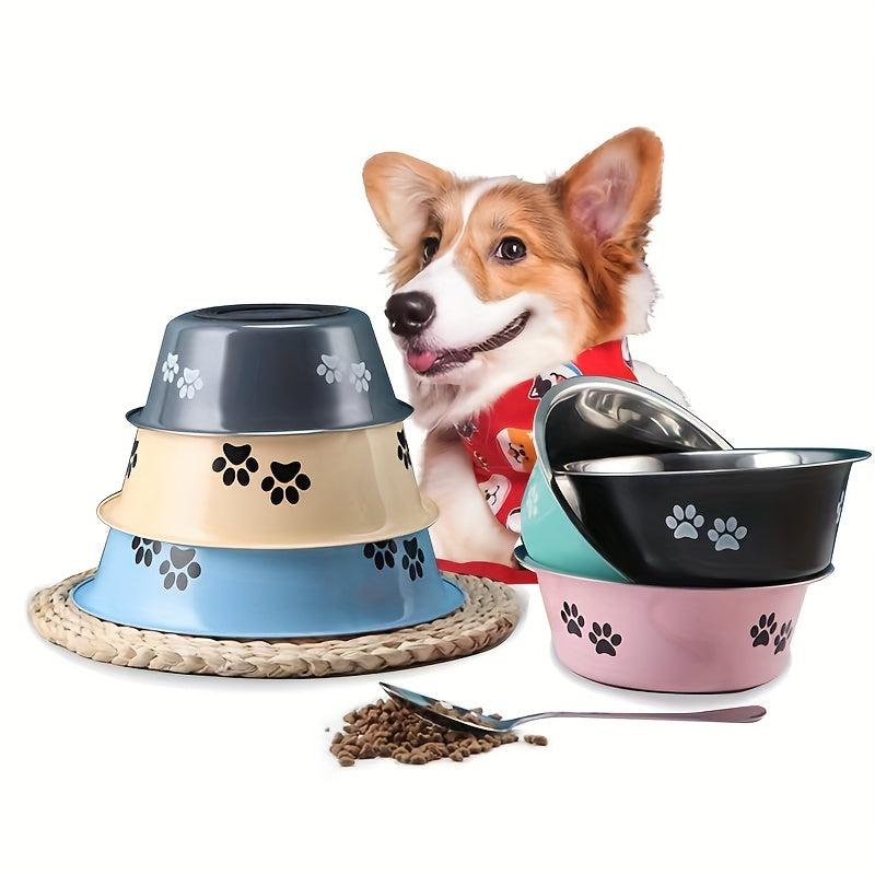 Non Slip Stainless Steel Pet Bowl for Mealtime