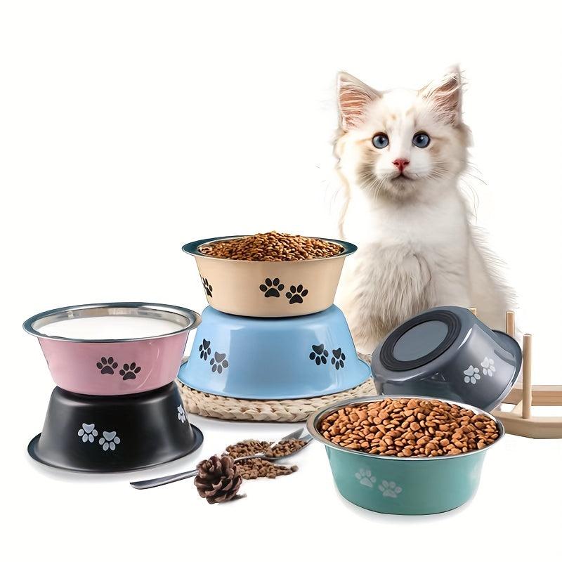 Non Slip Stainless Steel Pet Bowl for Mealtime