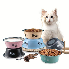 Non Slip Stainless Steel Pet Bowl for Mealtime