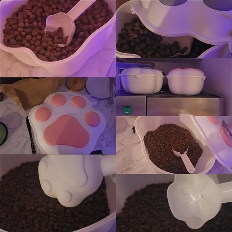 Claw Shaped Pet Food Storage Container - Keep Your Cat's Food Fresh