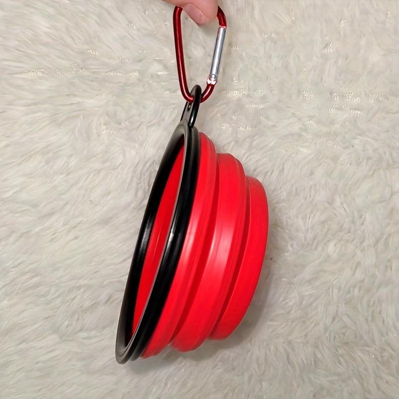 Collapsible Dog Travel Bowl Silicone Portable Dog Food Bowl Water Bowl