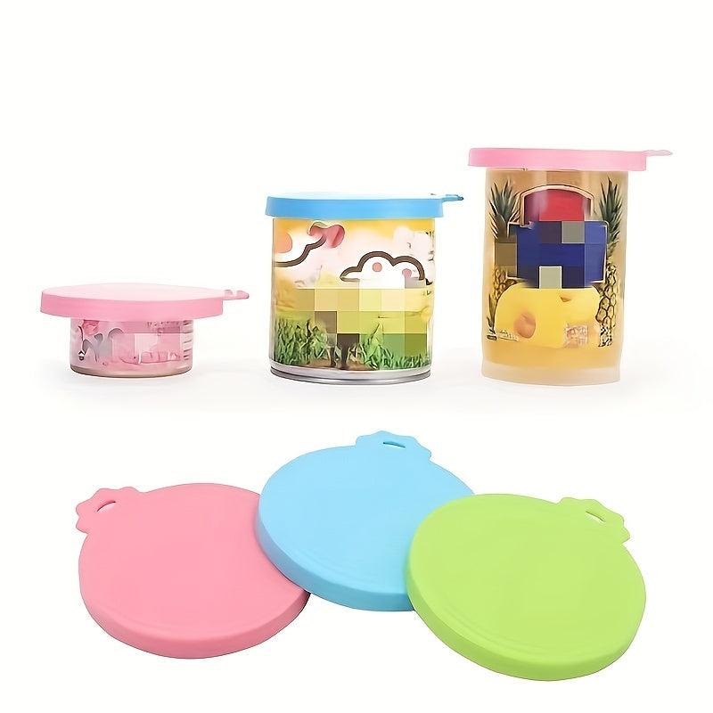 Silicone Pet Food Can Cover Reusable Lid Seal for Dog and Cat Storage