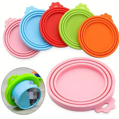 Silicone Pet Food Can Cover Reusable Lid Seal for Dog and Cat Storage