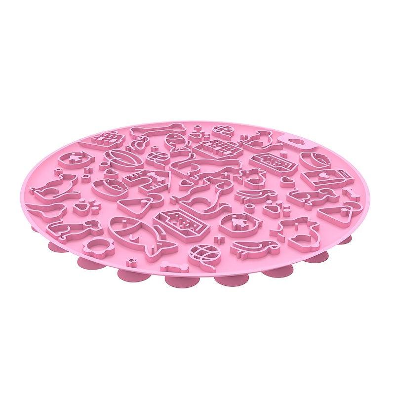 Silicone Pet Slow Feeder Mat Dog Licking Pad Non slip Placemat
