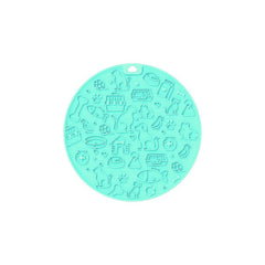 Silicone Pet Slow Feeder Mat Dog Licking Pad Non slip Placemat