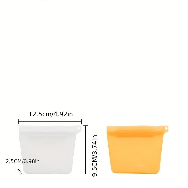 Silicone Dog Food Storage Bag Portable Dog Training Pouch