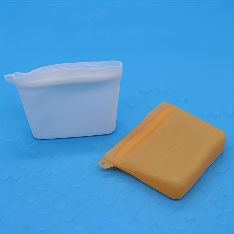 Silicone Dog Food Storage Bag Portable Dog Training Pouch