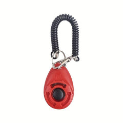 Pet Trainer Puppy Dog Training Clicker Sound Key Chain