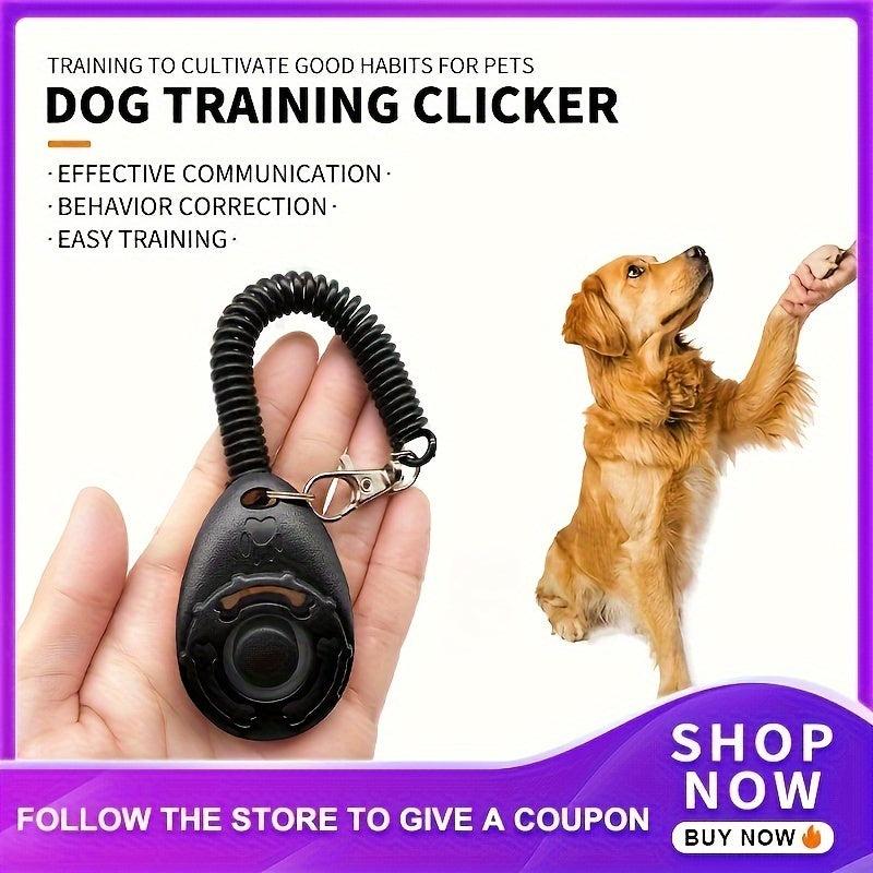 Pet Trainer Puppy Dog Training Clicker Sound Key Chain