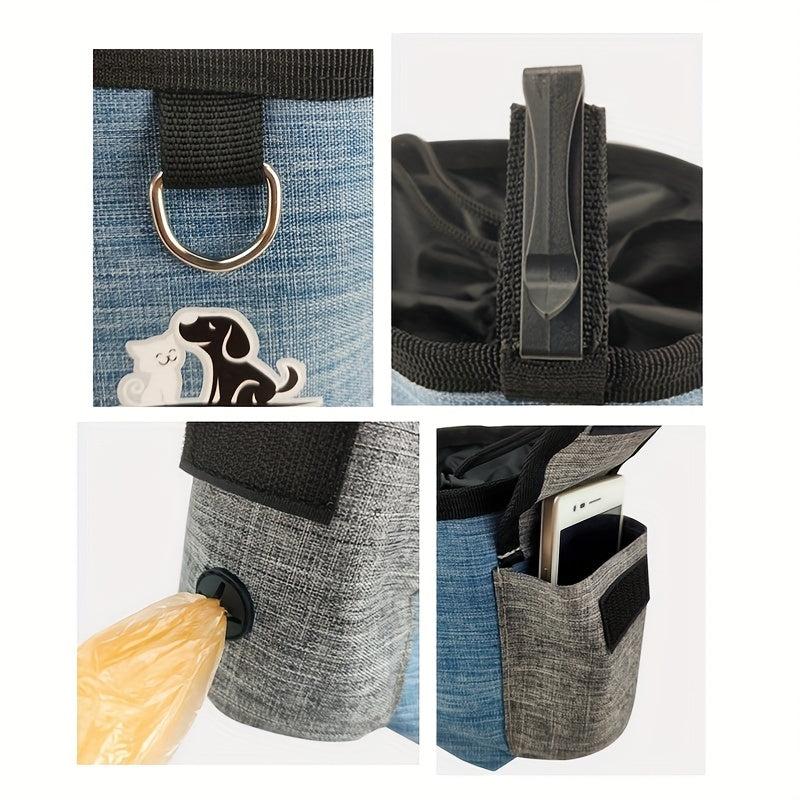 Dog Training Treat Pouch Bag for Pet Training and Walking