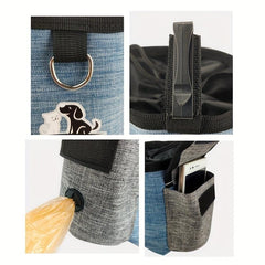 Dog Training Treat Pouch Bag for Pet Training and Walking