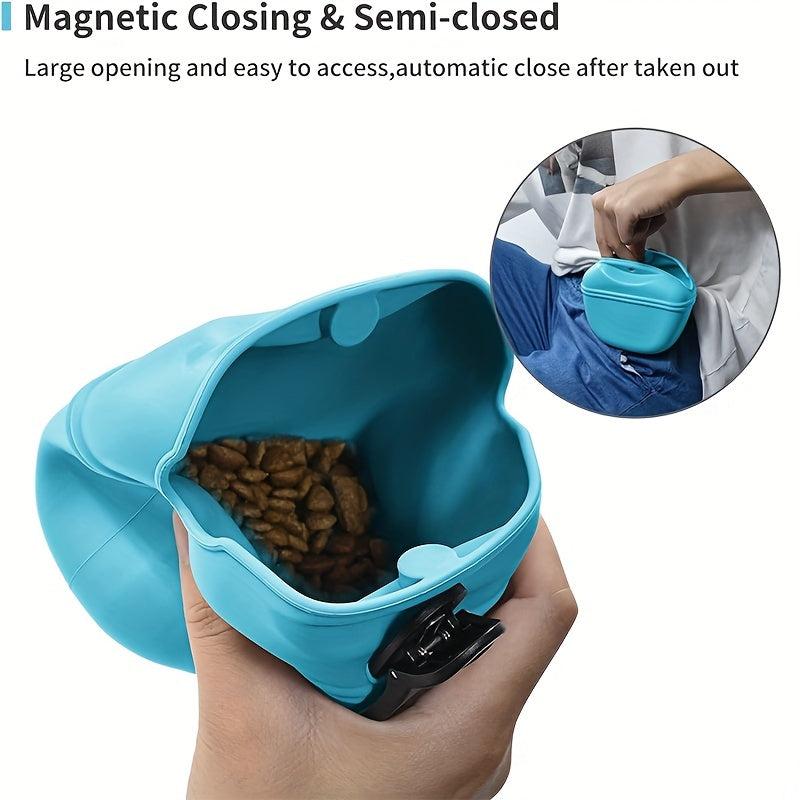 Portable Dog Treat Bag for Training & Feeding