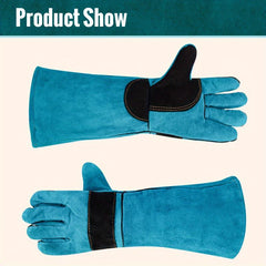 Durable Animal Handling Gloves Bite Resistant Anti-Scratch Training Gloves