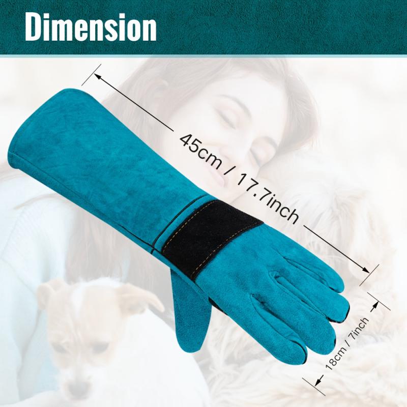 Durable Animal Handling Gloves Bite Resistant Anti-Scratch Training Gloves
