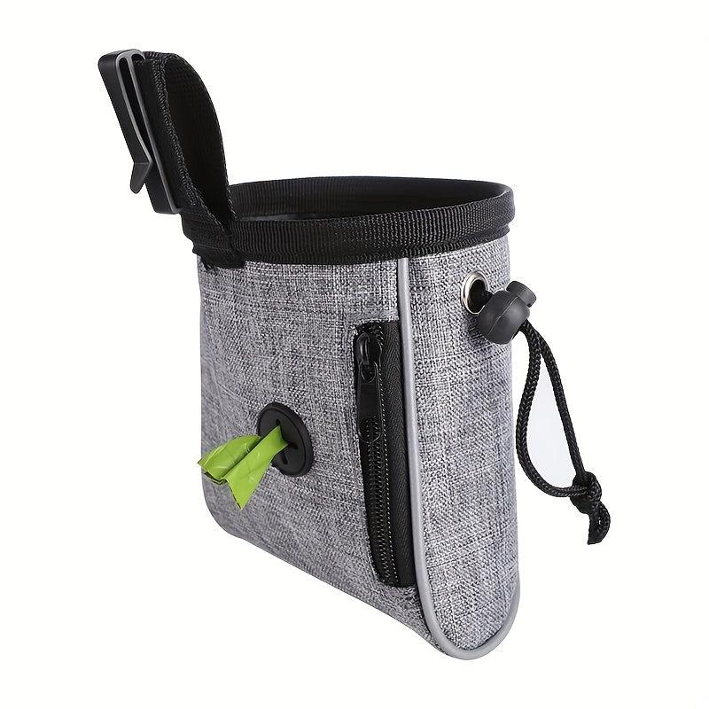 Convenient Pet Training Bag with Hook Buckle and Belt
