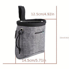 Convenient Pet Training Bag with Hook Buckle and Belt