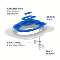 Cat Toilet Trainer Easy Potty Training System