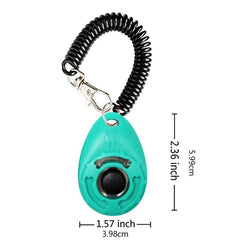 2pc Pet Training Clickers with Wrist Strap - Easy Dog Training