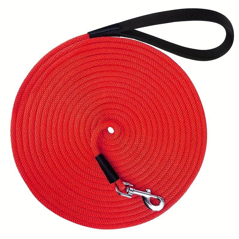 Heavy Duty Dog Leash 10MM 15FT 30FT 50FT Training Leash