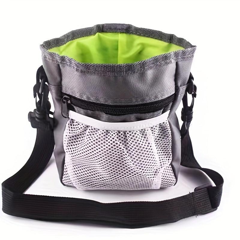 Portable Pet Treat Pouch Waist Bag Crossbody Pet Snack Bag