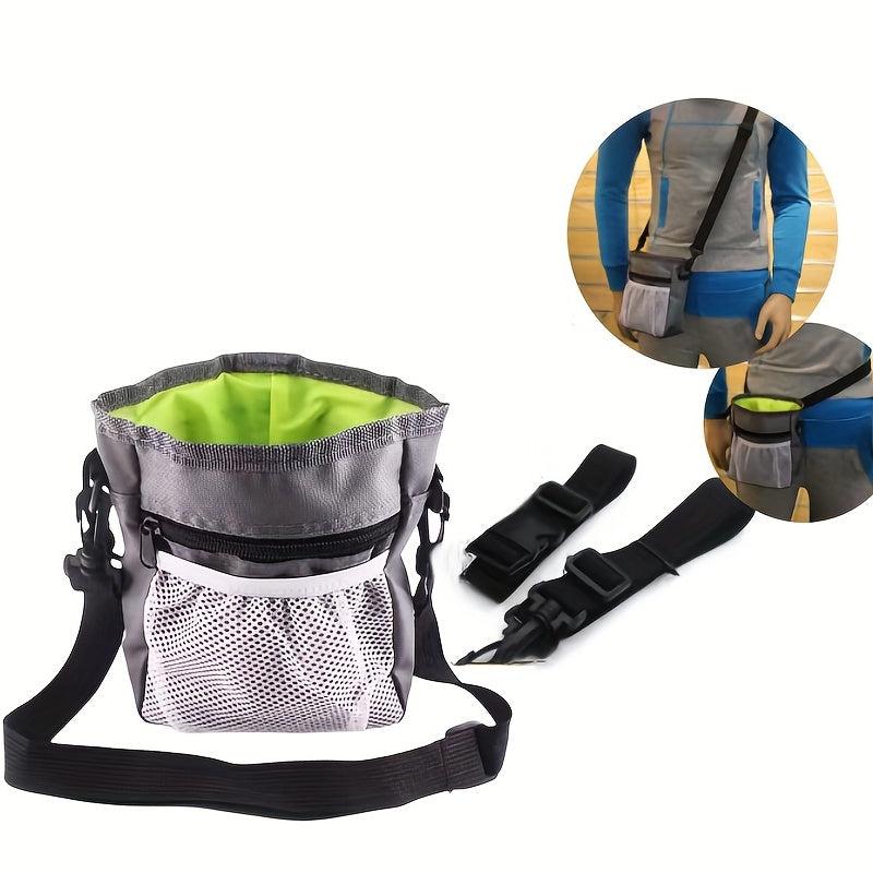 Portable Pet Treat Pouch Waist Bag Crossbody Pet Snack Bag