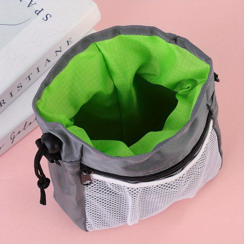 Portable Pet Treat Pouch Waist Bag Crossbody Pet Snack Bag