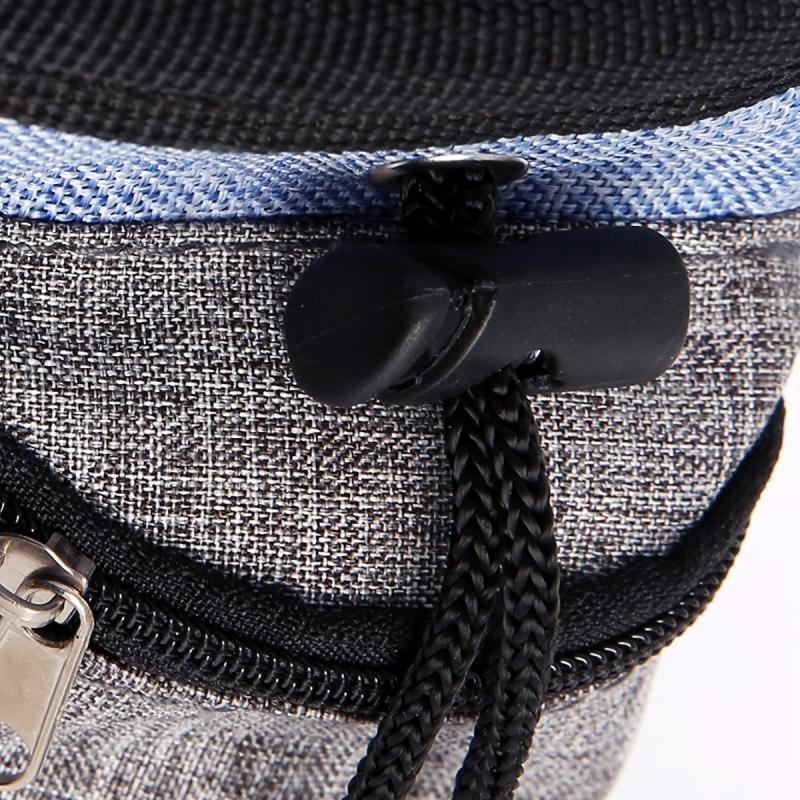Pet Treat Bag for Training and Travel with Waist Belt for Dogs and Cats