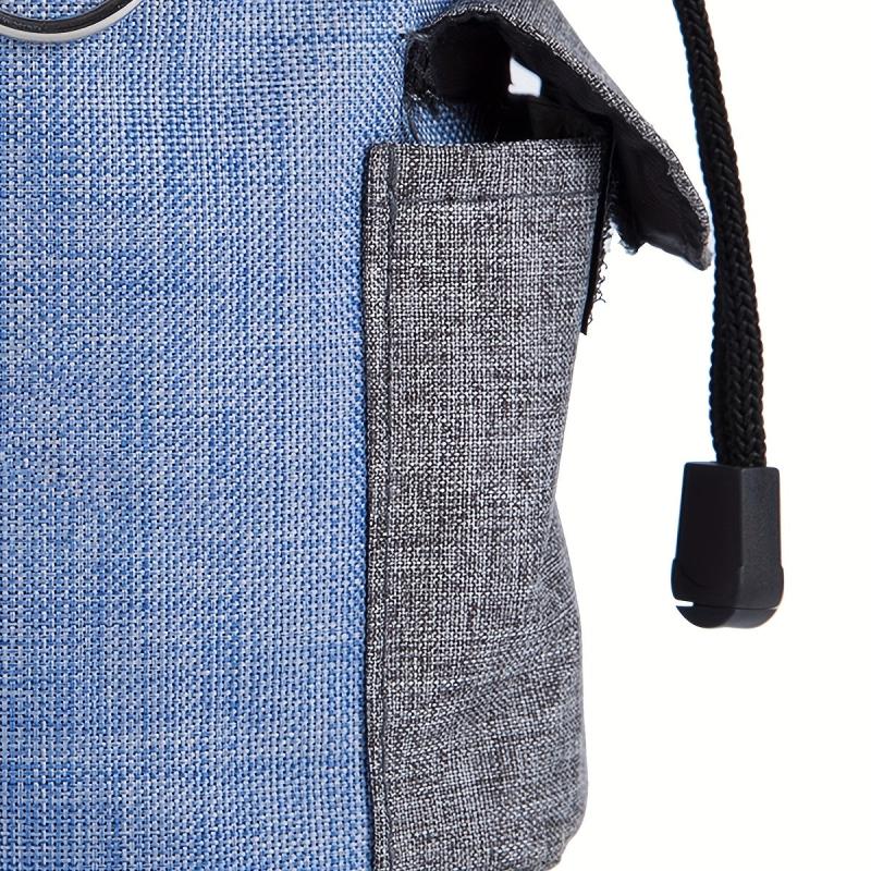 Pet Treat Bag for Training and Travel with Waist Belt for Dogs and Cats