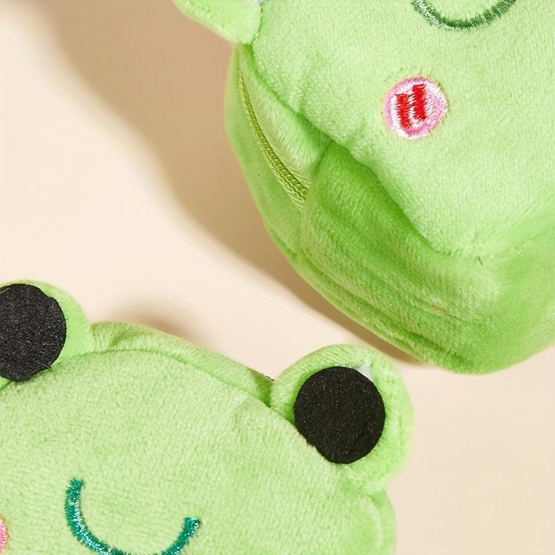 Cute Frog Snack Bag for Dogs - Treat Pouch with Cartoon Design