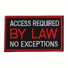 Stylish Service Dog Vest with 'Do Not Touch' Patch, Fasteners Included