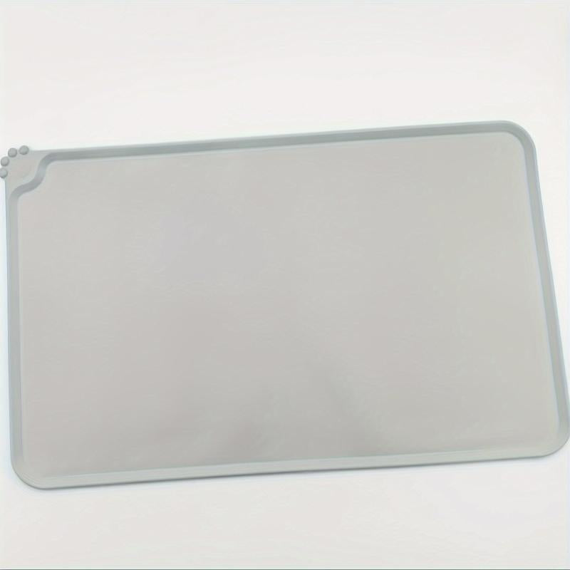 Silicone Pet Food Mat No Spill Non slip Cat Feeding Mat