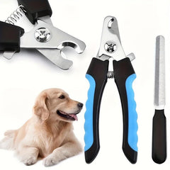 Stainless Steel Dog Nail Clippers for Stress-Free Grooming