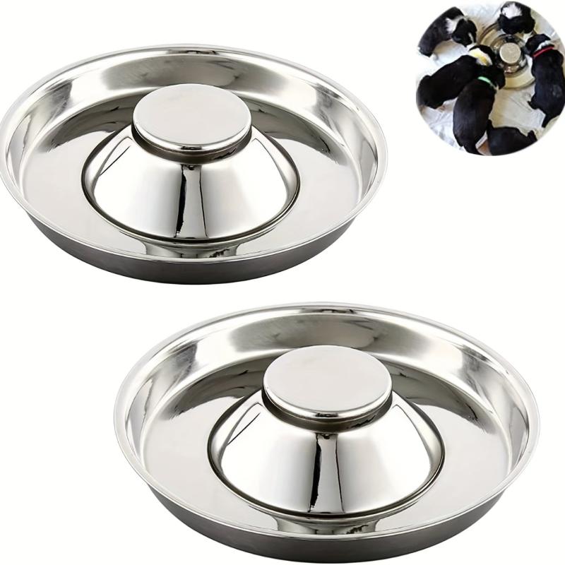 Stainless Steel Puppy Bowls 3 Sizes for Small Dogs - Puppy Supplies & Feeding