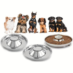 Stainless Steel Puppy Bowls 3 Sizes for Small Dogs - Puppy Supplies & Feeding