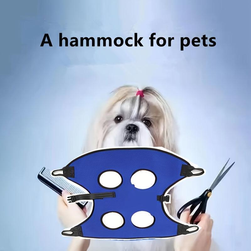 Pet Grooming Hammock Harness Nail Hammock Sling Set